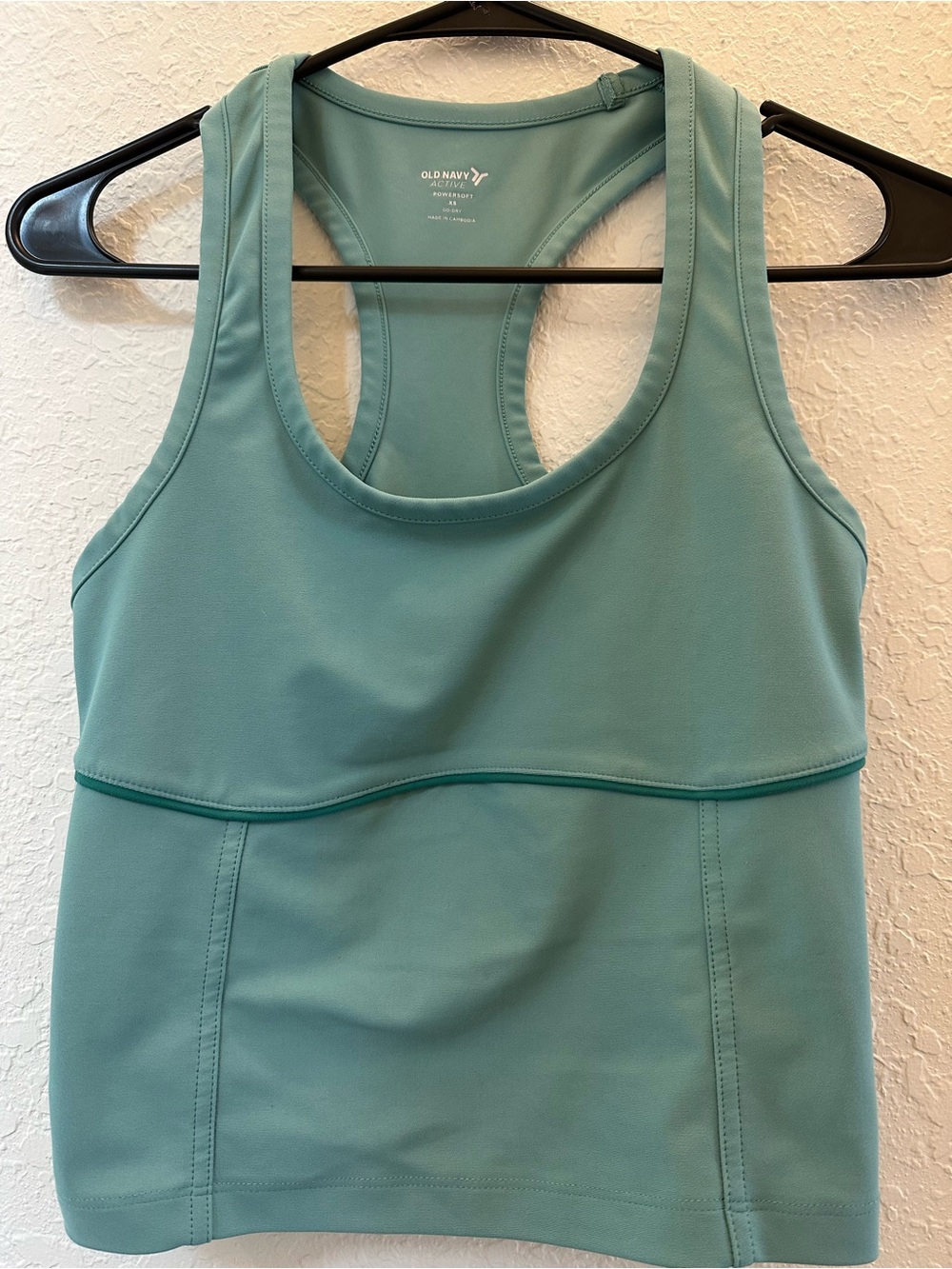 Old Navy Seafoam Green Racerback Sports Tank